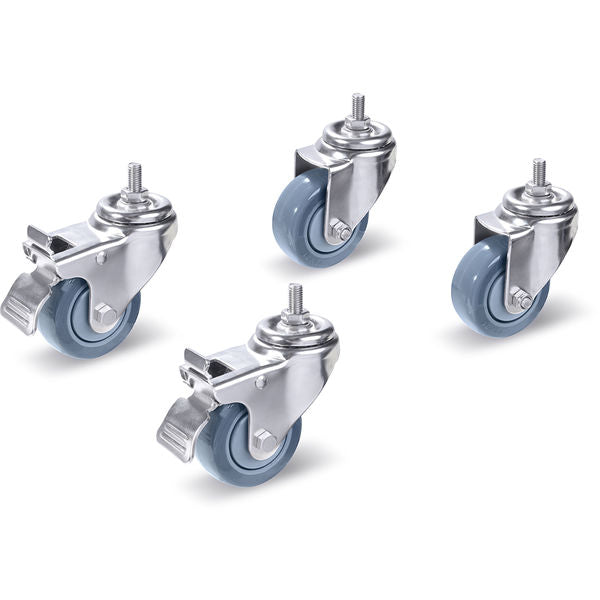 Ohaus 30616409 Defender Series Stainless Steel Wheel Kit