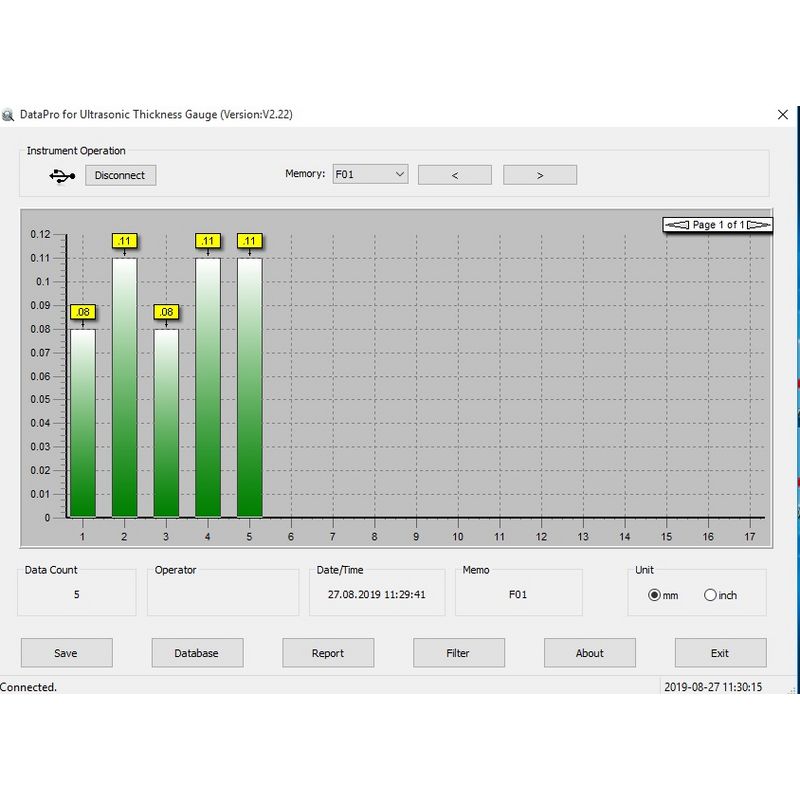 Sauter ATU-04 Data Transmission Software - GNW Instrumentation