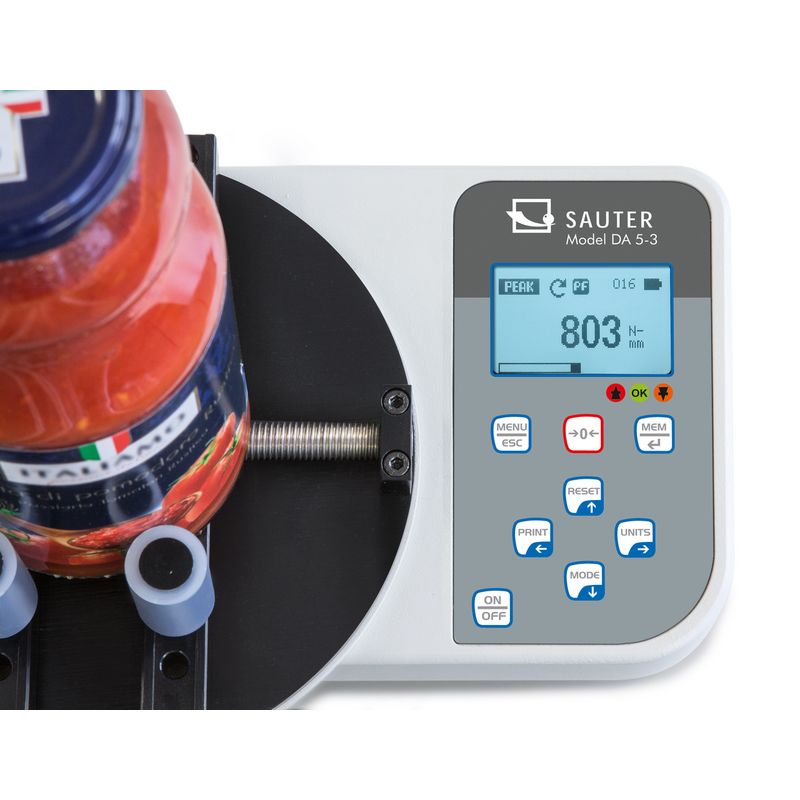 Sauter DA Digital Torque Gauge - GNW Instrumentation