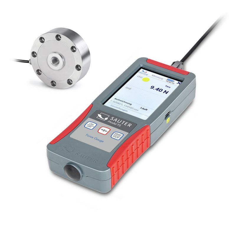 Sauter FS Force Gauge Set with External Load Cells - GNW Instrumentation