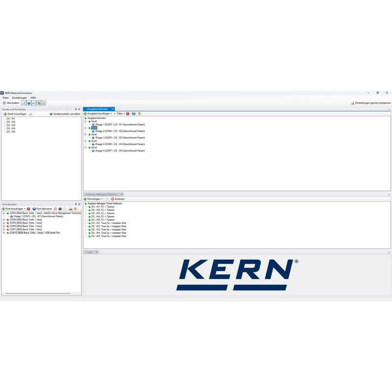 Kern SCD-4.0 PRO BalanceConnection Software - GNW Instrumentation