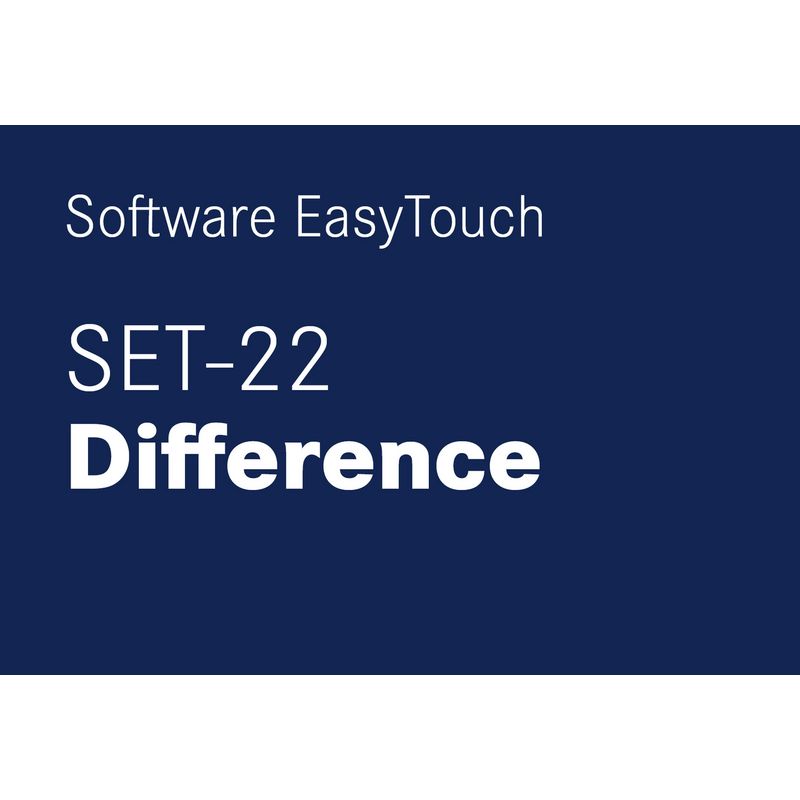 Kern SET-22 EasyTouch Difference Software