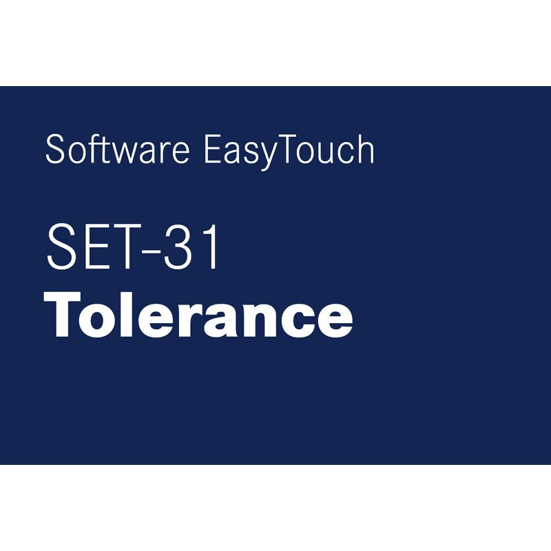 Kern SET-31 EasyTouch Tolerance Software
