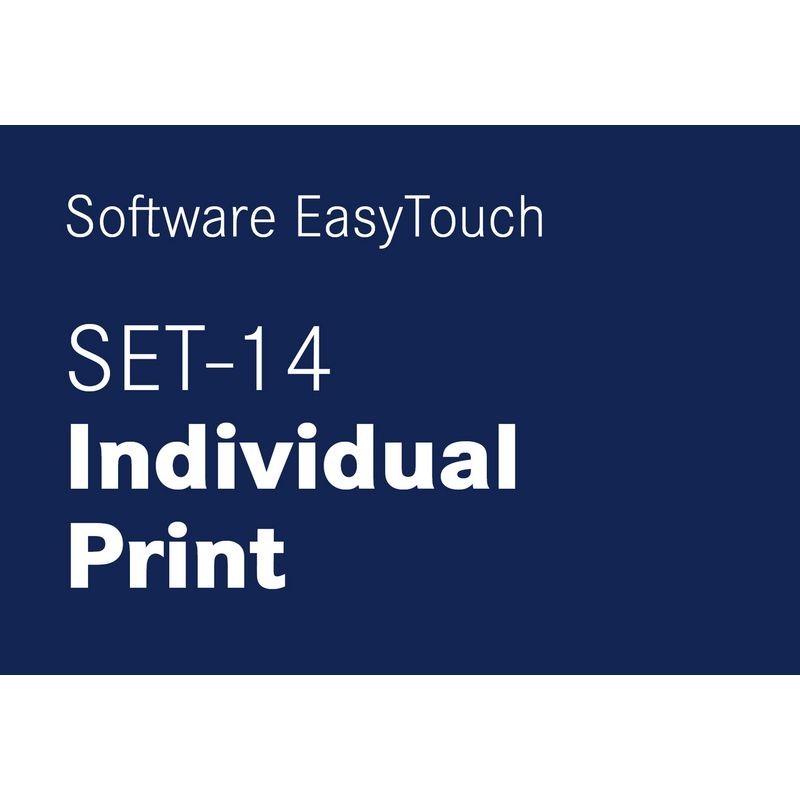 Kern SET-14 EasyTouch Individual Print Software