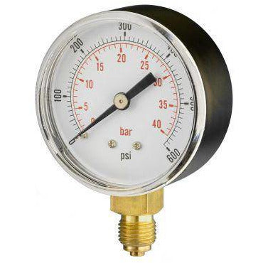 63mm Bottom Entry General Purpose Pressure Gauge - GNW Instrumentation
