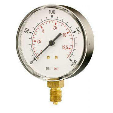 80mm Bottom Entry General Purpose Pressure Gauge - GNW Instrumentation