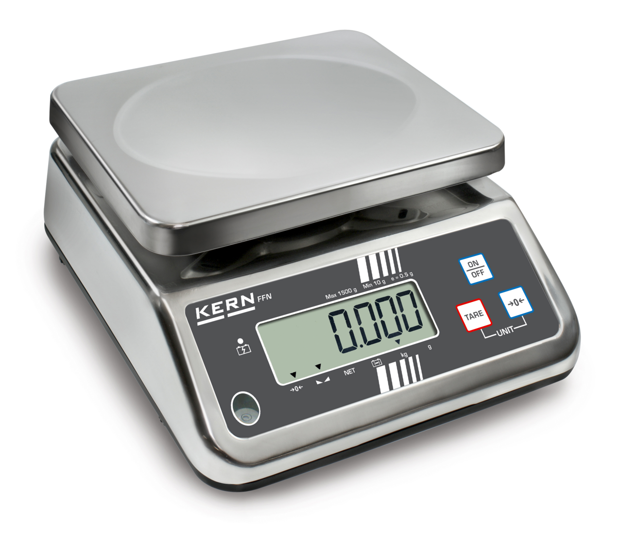 Kern FFN IP Protected Bench Scales