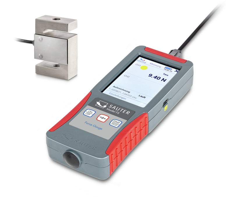 Sauter FS Force Gauge Set with External Load Cells