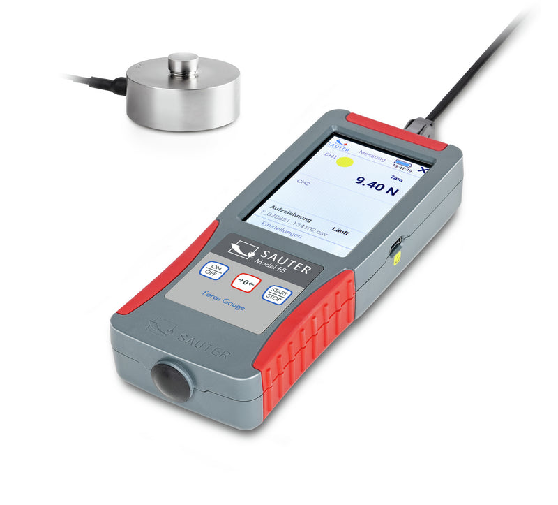 Sauter FS Force Gauge Set with External Load Cells