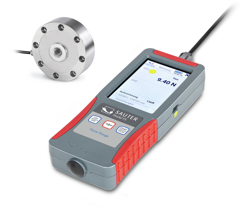 Sauter FS Force Gauge Set with External Load Cells
