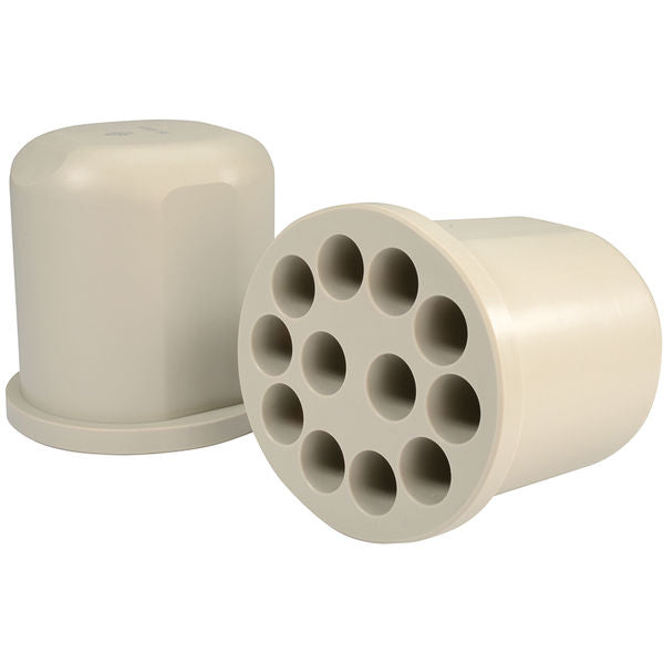 Ohaus Rack, 12x4-10ml D16mm Vac/Sar, 2/pk - 30314585