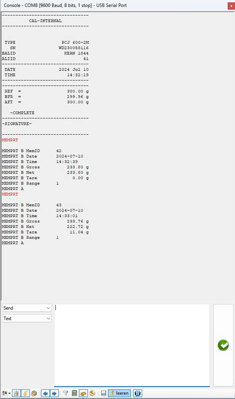Kern SCD-4.0 PRO BalanceConnection Software