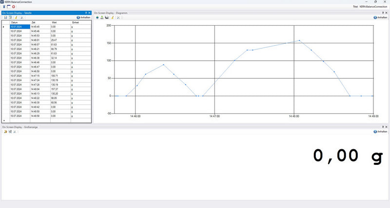 Kern SCD-4.0 PRO BalanceConnection Software
