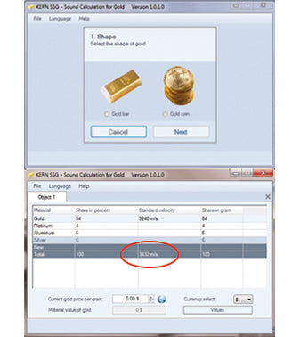 Sauter TN GOLD Ultrasonic Thickness Gauge