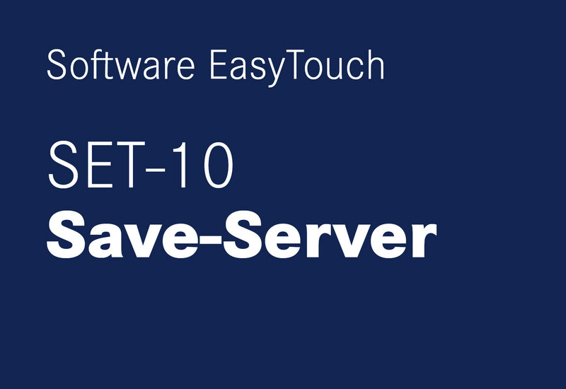 Kern SET-10 EasyTouch Save-Server Software