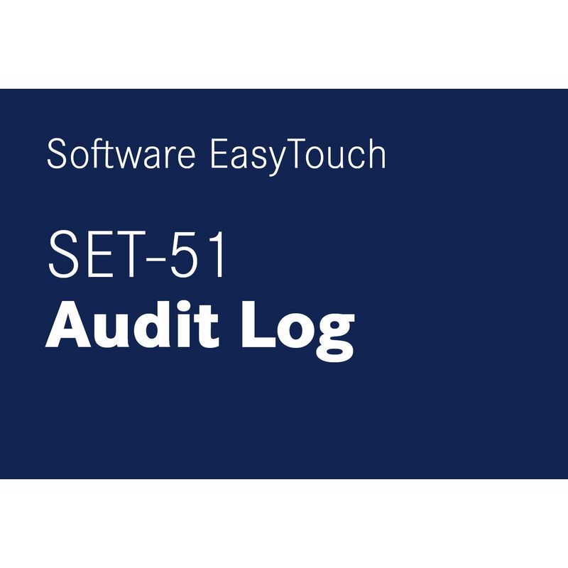 Kern SET-51 EasyTouch Audit Log Software - GNW Instrumentation