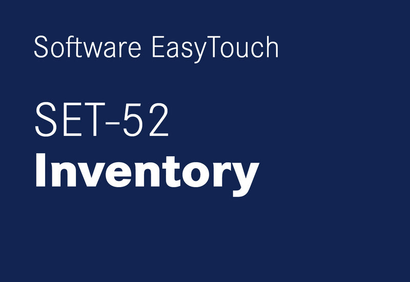 Kern SET-52 EasyTouch Inventory Software