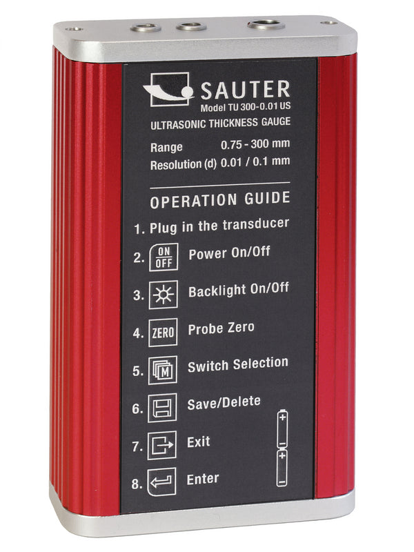 Sauter TU-US Ultrasonic Thickness Gauge