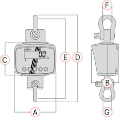 Kern HFD Crane Scales
