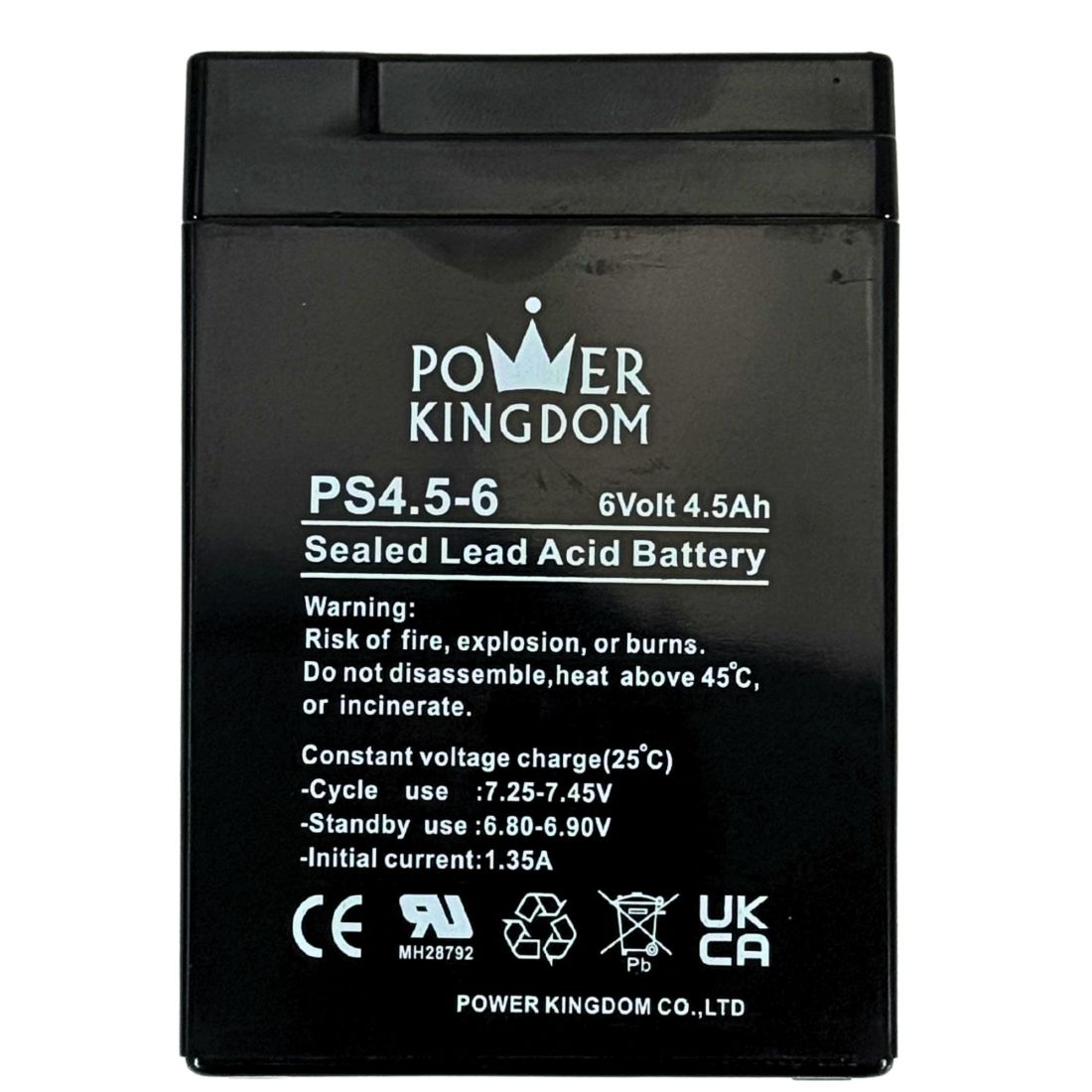 Adam Equipment 302405088 6V DC 4.5Ah Battery