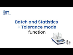 Kern SET-16 EasyTouch Batch and Statistics Software