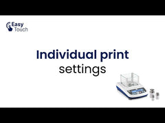 Kern SET-14 EasyTouch Indivuidual Print Software