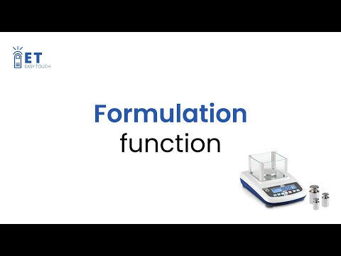 Kern SET-21 EasyTouch Formulation Software