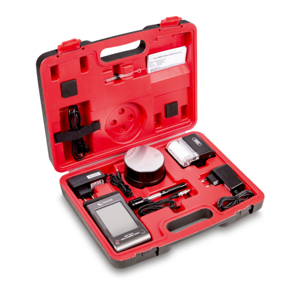 Sauter HMO Leeb hardness tester kit with impact device and case