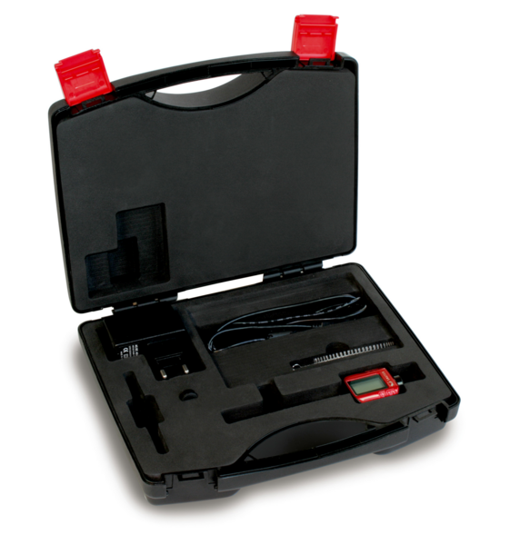 Sauter HN-D Leeb hardness tester with accessories and carrying case