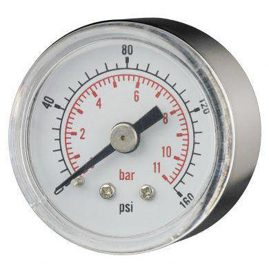 40mm Back Entry General Purpose Pressure Gauge - GNW Instrumentation