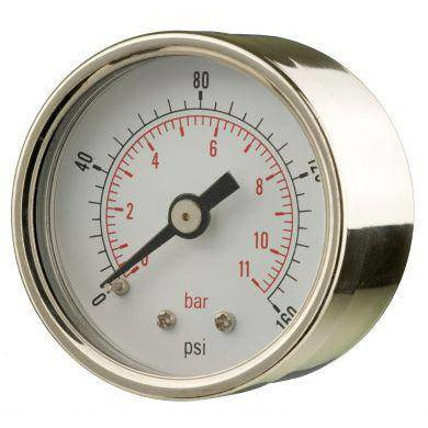 50mm Back Entry Industrial Pressure Gauge - GNW Instrumentation