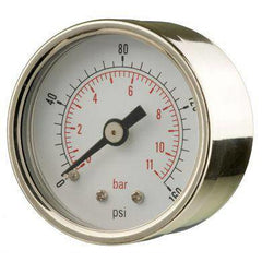 50mm Back Entry Industrial Pressure Gauge - GNW Instrumentation