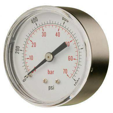 63mm Back Entry General Purpose Pressure Gauge - GNW Instrumentation