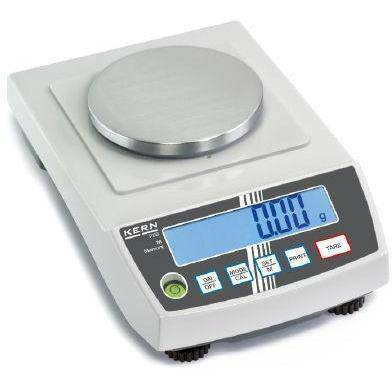 Front view of Kern PCB precision laboratory balance