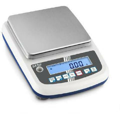 Front view of Kern PFB precision laboratory balance