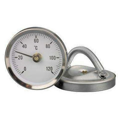 63mm Spring Mounted Pipe Thermometer