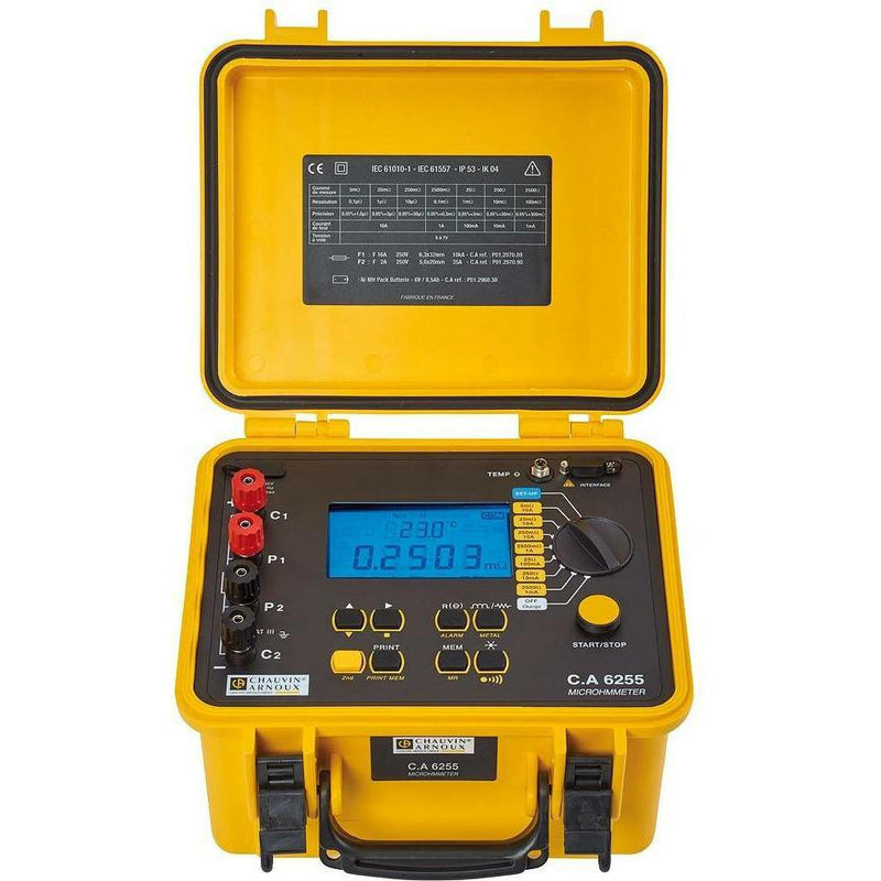 CA6255 - Micro-ohmmeter - GNW Instrumentation