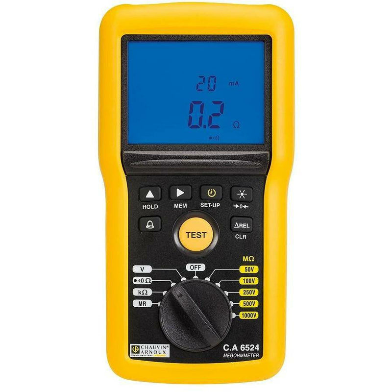 CA6524 200 GOhm Insulation & Continuity Tester