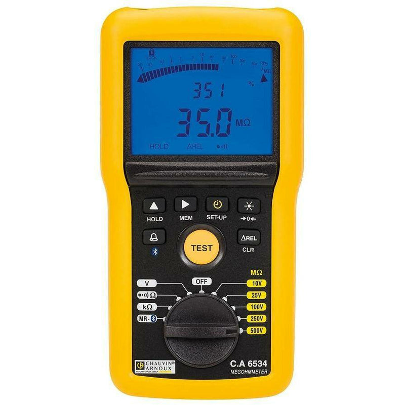 CA6534 - 50GÎ© Bluetooth Insulation Tester - GNW Instrumentation