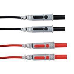Straight Male Moulded PVC Test Leads - GNW Instrumentation