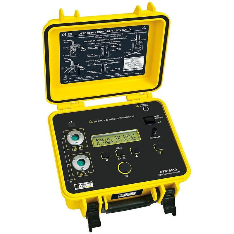 DTR8510 - Ratiometer For Transformers - GNW Instrumentation