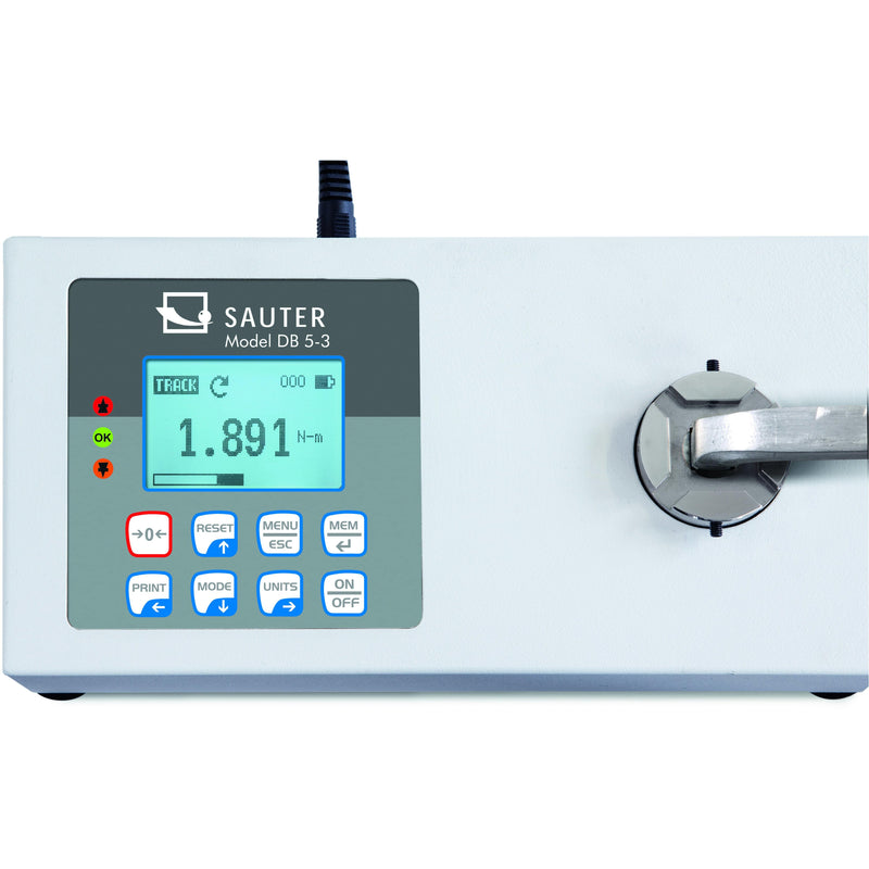 Sauter DB Digital Torque Gauge - GNW Instrumentation