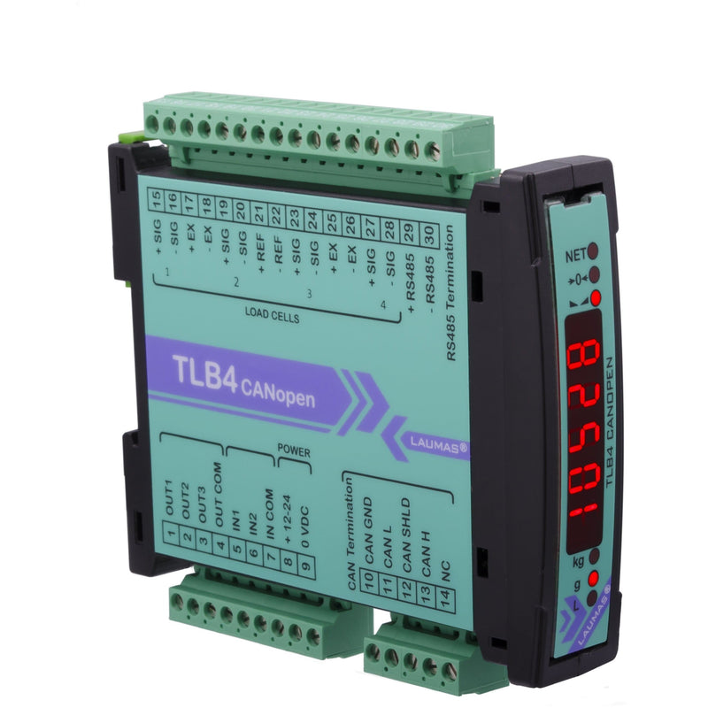 TLB4 CANopen Weight Transmitter - GNW Instrumentation
