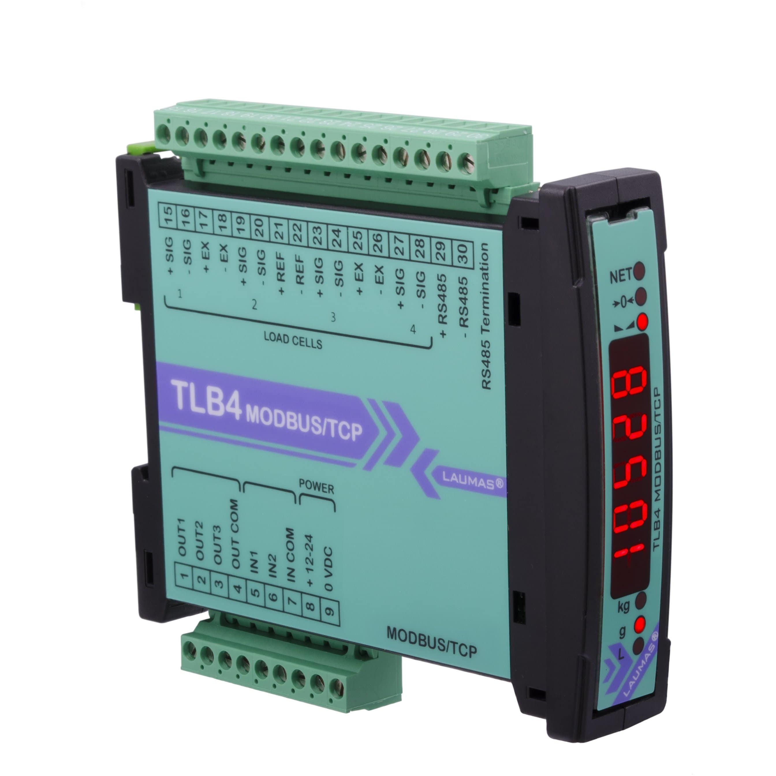 Tlb4 Controller TLB4 Modbus / TCP Weight Transmitter | GNW Instrumentation