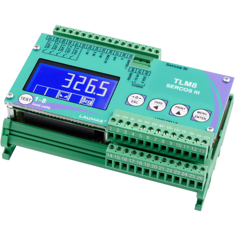 TLM8 SERCOS III Weight Transmitter - GNW Instrumentation