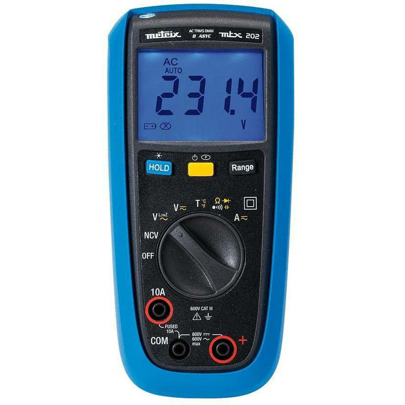 MTX 202 - Digital Multimeter with Thermocouple - GNW Instrumentation