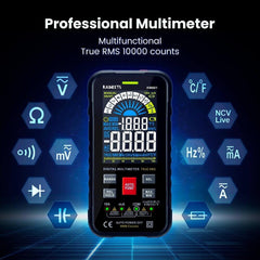 Kaiweets KM601 Smart Digital AC/DC Multimeter - TRMS 10000 Counts