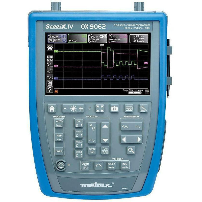 OX9062 - 2 Channel Oscilloscope 200 kHz - GNW Instrumentation