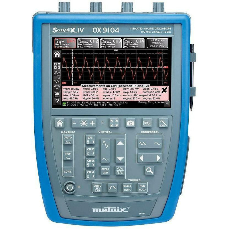 OX9104 - 4 Channel Oscilloscope 100 MHz - GNW Instrumentation